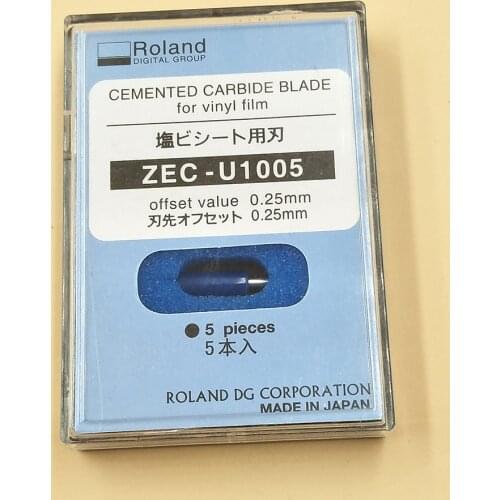 5pcs 45 degree ROLAND Cutting Plotter Blades ZEC-U1005 For Roland XC-540 / SP-300 / VS-540 / VS-640 Printers