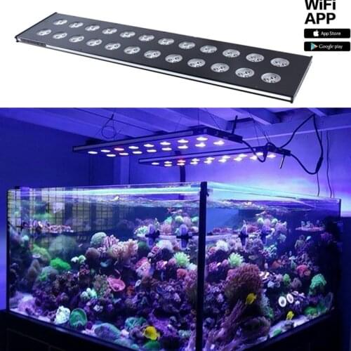 A018 M018 LED lamp 78W 150W 240W Full spectrum mobile phone WIFI control SPS LPS fish tank clip light coral light