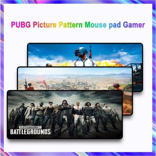XXL Large Mouse pad Gamer Gaming Mouse Pad Mousepad Non-slip PUBG Picture Gaming pad for Computer Office Keyboard Pad Desk Mat