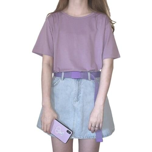 Женские базовые футболки Himifashion China At AliExpress