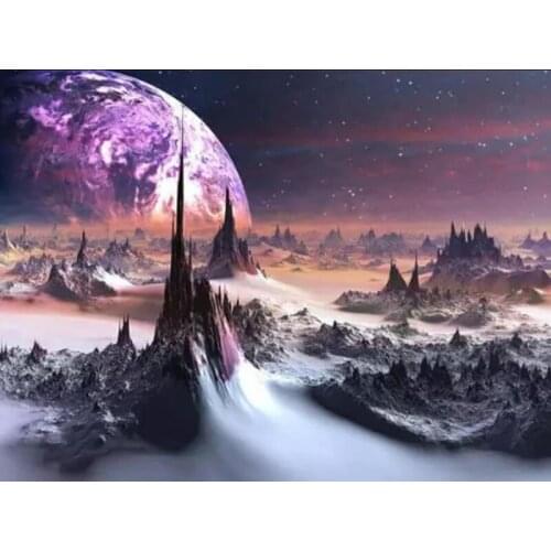 Full Square&round drill 5D DIY Diamond embroidery Starry sky Diamond Painting Cross Stitch Rhinestone Mosaic decor gift