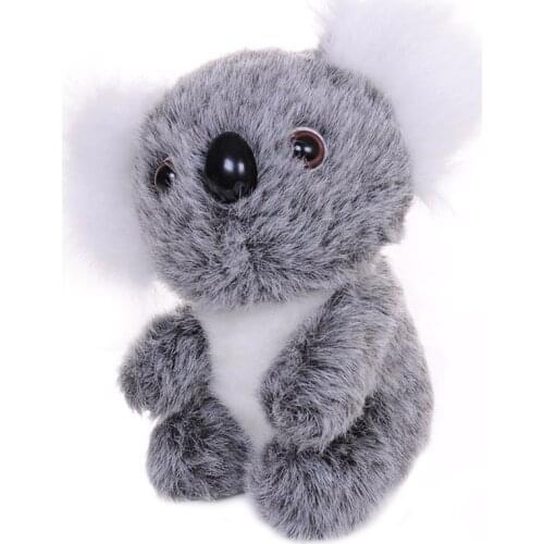 Cute White/Gray Koala Plush Toys Adventure Koala Doll Soft Plush Kids Birthday Christmas Gift 13cm