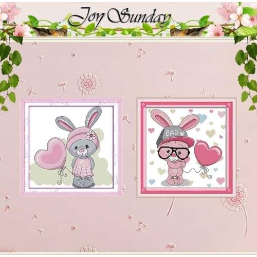 Baby bear Patterns Counted Cross Stitch 11CT 14CT Cross Stitch Set Wholesale cartoon Cross-stitch Kit Embroidery Needlework