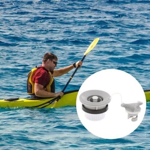 Kayak Inflatable Air Valve Adapter Rowing Boat Plastic Air Valve for Boats Kayak Parts Inflatable Boat Accessories Airbed