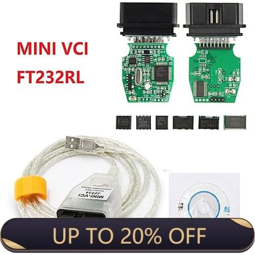 Latest Diagnostic Cables and Connectors Mini VCI InterfaceLatest Mini VCI V14.20.019 For T.oyota TIS Techstream Mini VCI J2534