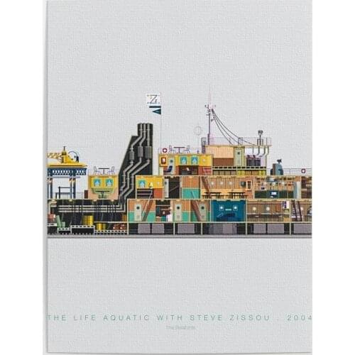 Hd Print Pictures Home Decoration the Belafonte Wall Art Modular Steve Zissou Poster Canvas Painting For Living Room No Frame