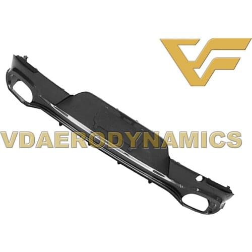 Suitable For 14-16 Porsche Panamera 970 VAD-S Carbon Fiber Rear Lip Diffuser Bumper Body Kit - 2 Styles to PICK