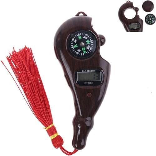 Portable tassel manual counter beads counter with compass for chanting Buddha