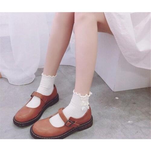 Princess ribbon Bows Cute women Socks Lolita JK cosplay Sweet Socks B721