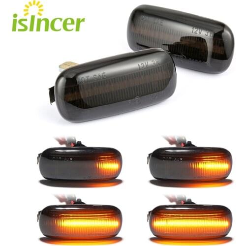 2 pieces Led Dynamic Side Marker Turn Signal Light Sequential Blinker Light For Audi A3 S3 8P A4 S4 RS4 B6 B7 B8 A6 S6 RS6 C5 C7