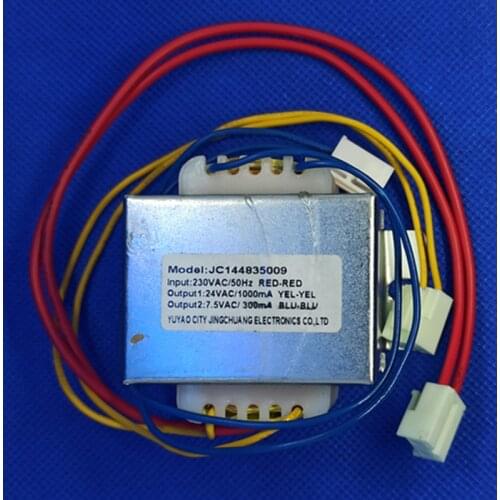 Transformator for Calet Coffee Machine spare parts fo CLT full auto coffee maker transformer 2- pass 2- way L shape