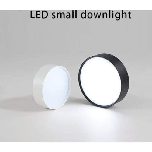 Ultra-thin led downlight LED ceiling lamp aisle lamp household living room round ceiling lamp modern home decoration