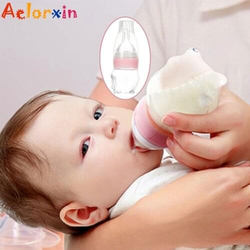 Smart Medicine Dispenser Feeding Bottle Squeeze Medicine Milk Bottle Pacifier Feeding Baby Training Feeder Food Supplement