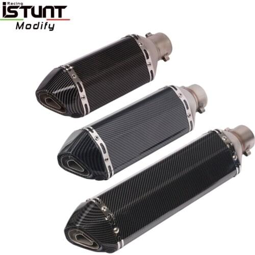 36-51mm Universal Motorcycle Exhaust Modify Motocross Exhaust Muffler Db Killer For Honda Kawasaki Yamaha Suzuki ATV Dirt Pit