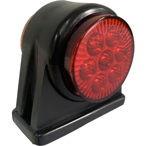 1pc 14LED Car Truck Trailer LED Side Marker Light Yellow Red Turn Signal Clearance Light Indicator Lamp For Truck Lorry 28GC