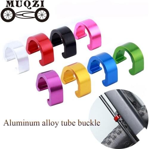 10Pcs MTB Bike Bicycle Frame U Buckle For Brake Cable Housing Hose Tube Shifter Cable Guides Button Fixed Tubing Clips
