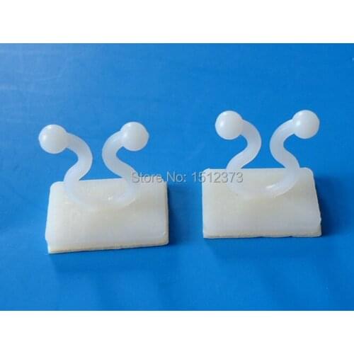 100pcs/lot KL-3 adshesive tie holder twist lock nylon66 material