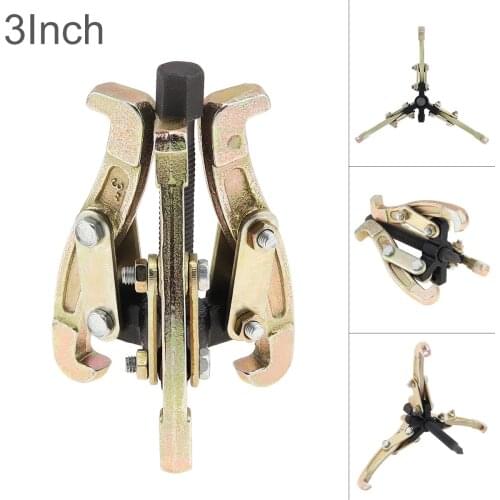 3 Inch Standard 45# Steel 2 Claws / 3 Claws Bearing Puller Rama with 4 Single Hole Claw Pullers for Car Mechanical Repairing