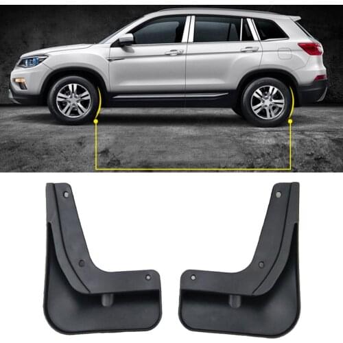 4Pcs Front Rear Mud Flap Mudguards Fender Splash Guards Set for VW 2017-2019