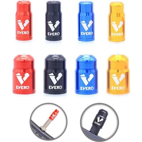 2Pcs Aluminum Bike Valve Cap Ultralight Mountain Road Bicycle Tire Cap For Schrader Presta Tire Valve Protector MTB Accessories