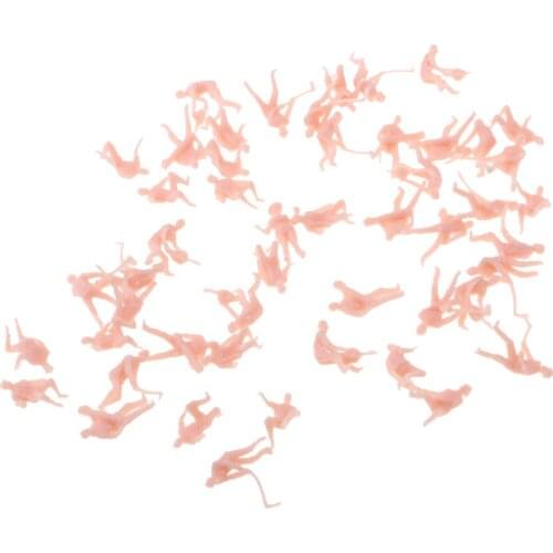 1/87 Worker People Figure Figurine Model Toys HO for Train Railway Accessory