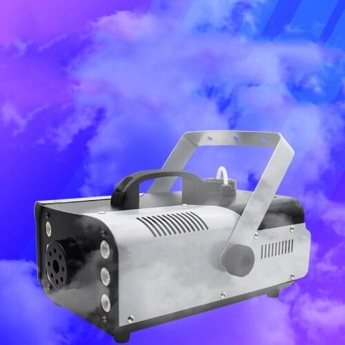 1500W stage lights Fog Machine RGB 3in1 LED colorful Smoke Machine With Wire/Remote control fogger for Disco Bar Party