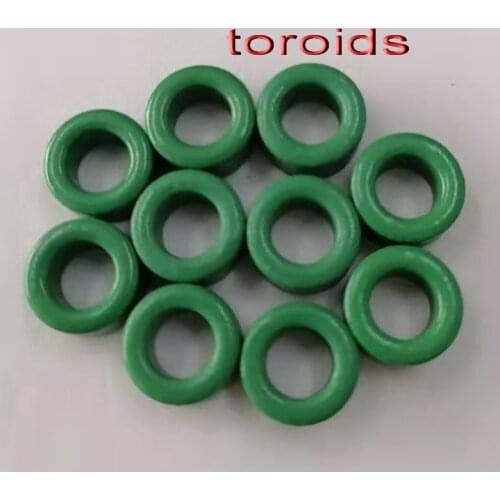 Mn-Zn Green Ferrite Magnetic Ring 10*6*5mm Anti-interference Core Toroid Ferrite Core for Inductor Chokes