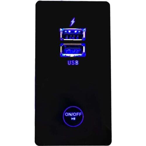 Tenghong Bluetooth 5.0 MP3 Decoder Board WAV FLAC WMA APE 5W*2 Sound Amplifier Touch Audio AMP With USB Charger 5V Home Theater