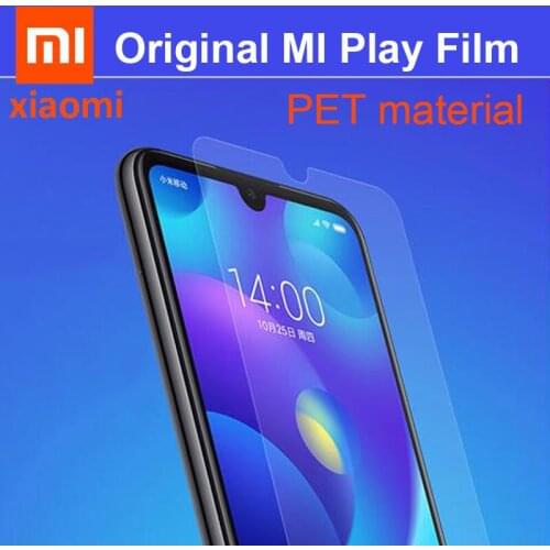 Original xiaomi mi play film screen protector PET material ( Not Glass )