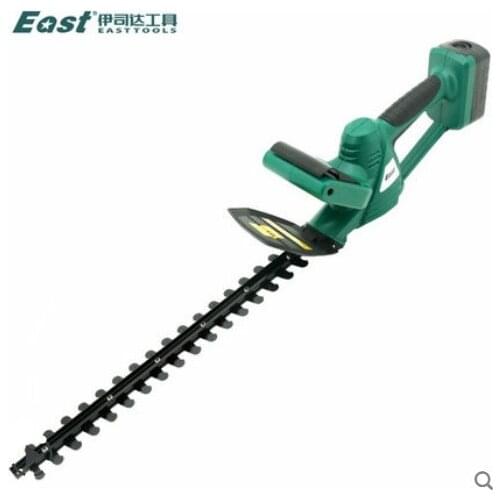 EAST Garden Tools 18V Li-ion Battery Cordless Hedge Trimmer Hand Tea pruning machine Rechargeable Battery cutter ET1406