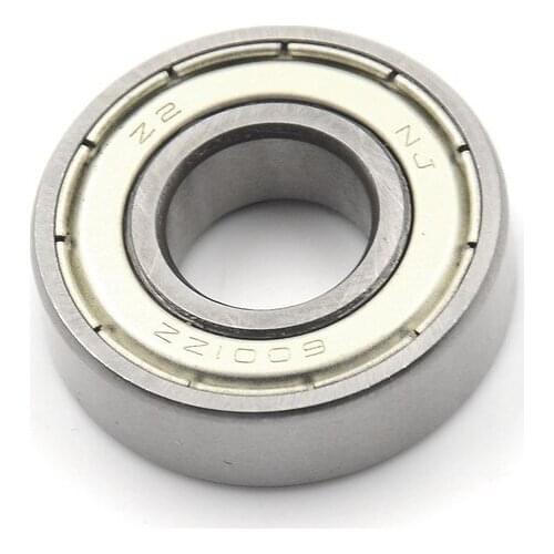 One Piece Carbon Steel 6001ZZ 6001Z Ball Bearing High Deep Groove Ball Speed Bearing 12x28x8mm