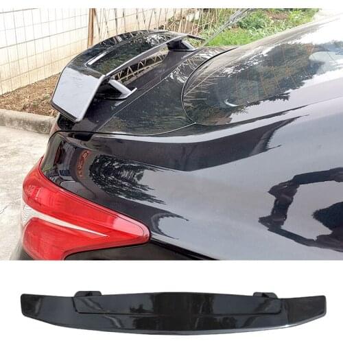 Trunk Spoiler Carbon Surface MGS For Nissan Sentra Sylphy 2012 - 2018 Style Car Accessories Rear Wing