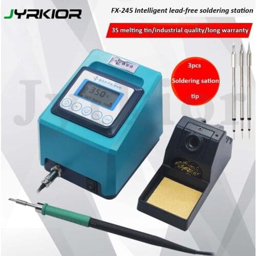 FX-245 intelligent Lead-Free Constant Temperature Soldering Station 2.5S Rapid Heating Motherboard Maintenance Welding Station