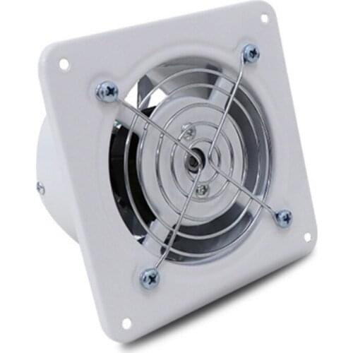 4 inch Exhaust Fan Mute Ventilating Extractor Fan For Bathroom Toilet Kitchen Window Wall Mounted Exhaust Fan