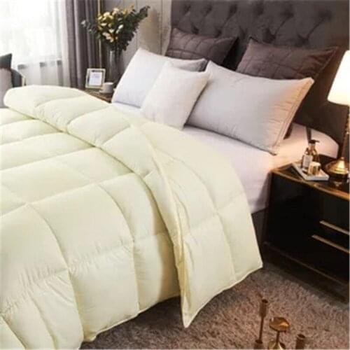 Factory 95 % White Goose Down Quilt Duvets Thickening Winter Comforters 100% Cotton Cover King Queen Twin Full Size