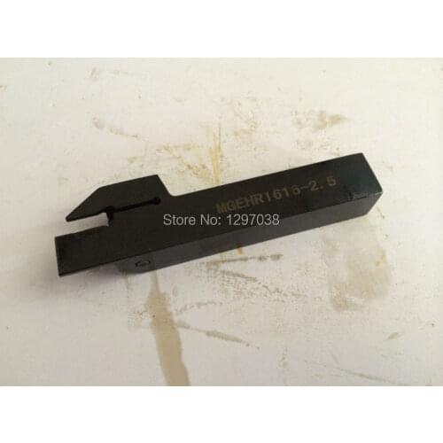1PCS MGEHR 1616-2.5 External Grooving Turning Tool Holder Shank Diameter 16*16mm Length 100mm CNC lathe tool for MGMN250 Insert