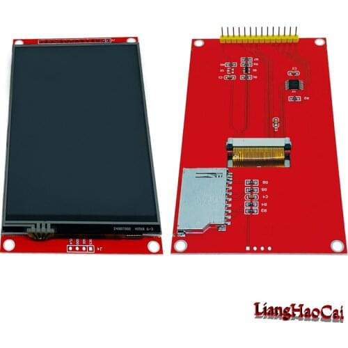 4.0 inch SPI TFT LCD display module adapter connector base board MCU I8080 8/16BIT 3/4 wire parallel serial port ILI9488 320x480