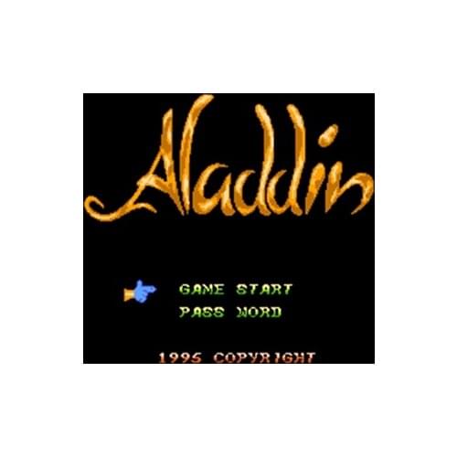 Aladdin 60 Pin Game Card Customized For 8 Bit 60pins Game Player