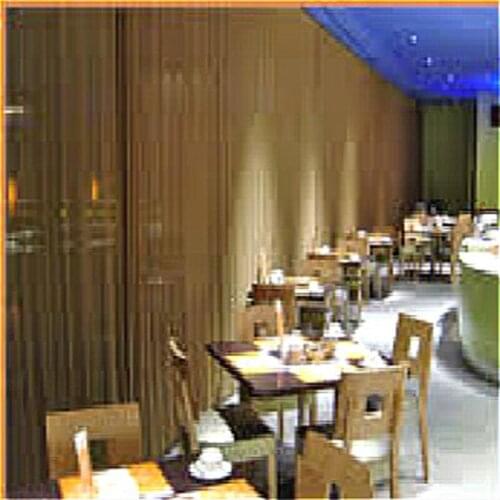 Aluminum mesh sequin fabric for drapery