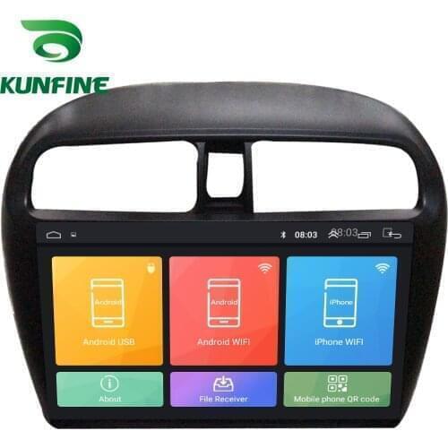 Android 10.0 Octa Core Car DVD GPS Navigation Player Deckless Car Stereo for Mitsubishi Mirage 2012-2018 Radio