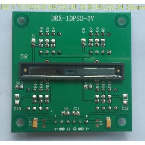 PSD position sensor, PSD displacement sensor, PSD position sensitive detector, amplification module 0-5V