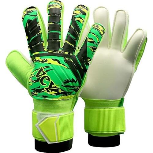 Kids Goalkeeper Gloves Finger Protection Football Professional Thicken Latex Goalie Soccer Gloves Training