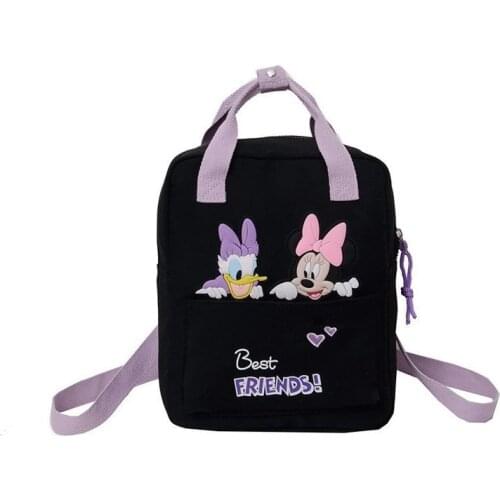 Disney Micky Mouse Backpack Cute Toddler Schoo Bags Kindergarten Children Girls Boys Schoolbag 3D Cartoon Minnie 5-6 years Bag