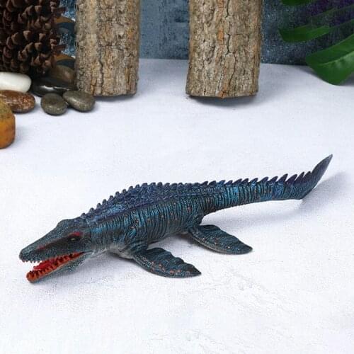 FBIL-Simulation Mosasaurus Animal Model Action Figure Dinosaur Action Figures Animal Collection PVC Kids Cognitive Toy