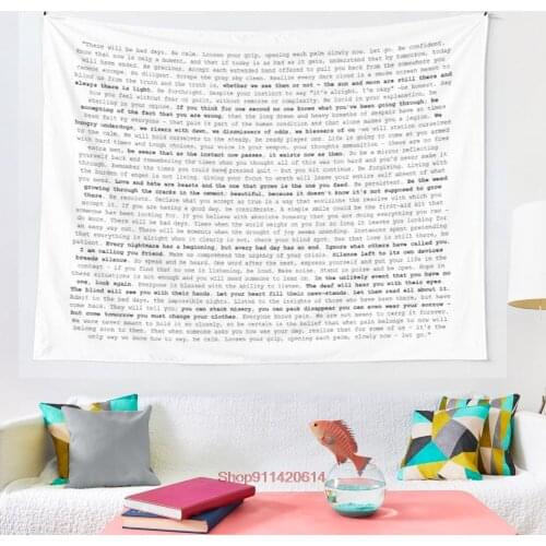 Instructions for a bad day tapestry Hippie Tapestry Wall Hanging for Living Room Bedroom Dorm Room Home Decor Tapiz