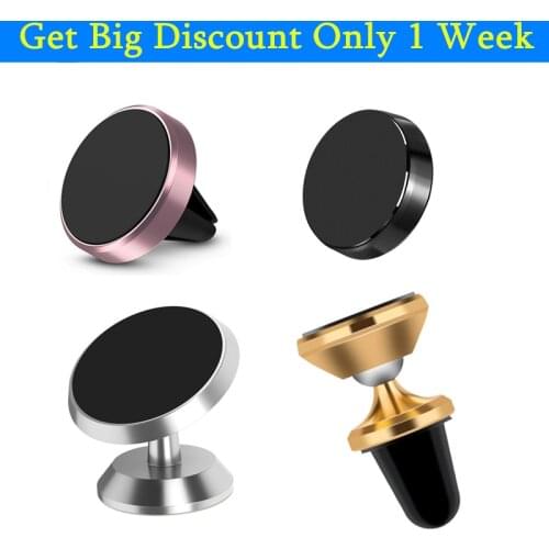 Magnetic Mobile Phone Holder for Iphone X Samsung Car Dashboard Bracket Cell Mount Stand Magnet Wall Sticker Auto Support