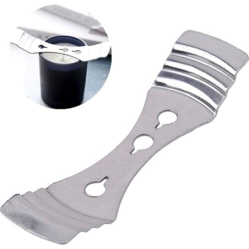 1pcs Metal Candle Wicks Holder Centering Device DIY Handmade Making Scented Candle Tray Cotton Core Fixator Home Accessories