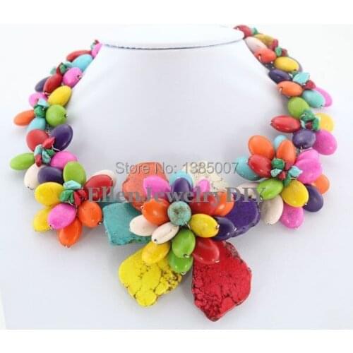 Nigerian Costume Multicolor Necklace,Party Necklace,Bridesmaid Necklace,Statement Necklace,Jewelry
