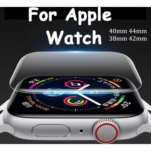 Soft Hydrogel Film For Apple Watch Screen Protector For iWatch 6 SE 5 4 3 2 Clear Protective Film for Apple Series 40 44 38 42mm