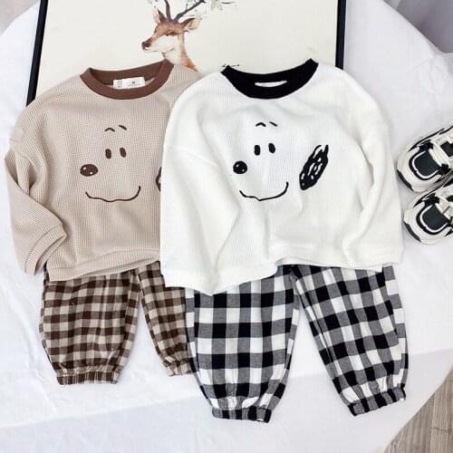 2021 Spring New Leisure Suit Suit Little Kids' Two-Piece Suit Boys Childrens Suit